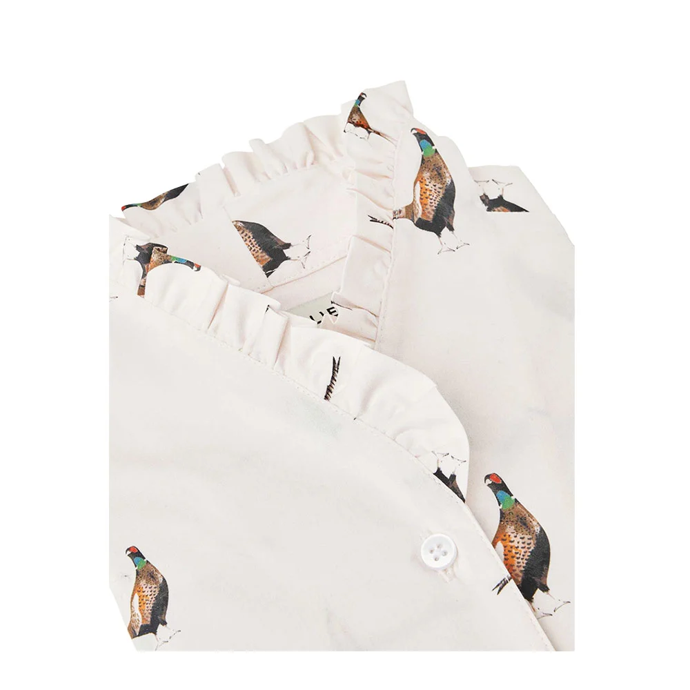 Chevalier Blair Damen Bluse mit Fasan-Motiv – Bild 2