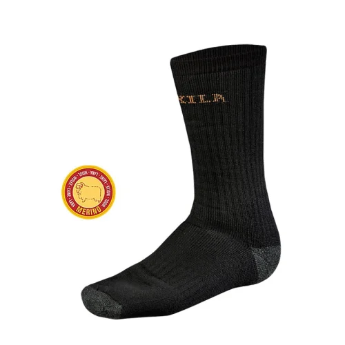 Härkila Expedition Socken schwarz