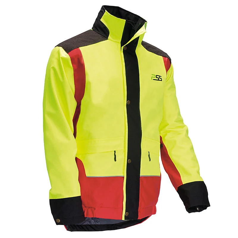 PSS X-treme Jagd Regenjacke rot/gelb