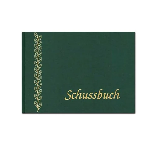 Schussbuch Jagd DIN A5