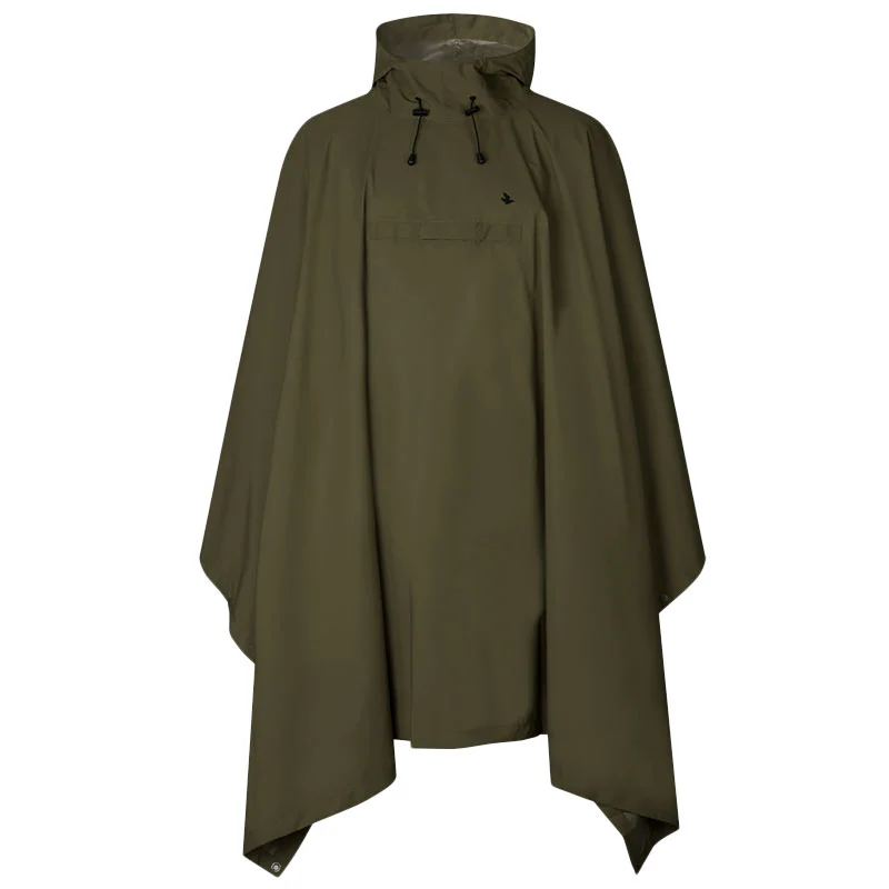 Seeland Taxus Jagd Regenponcho grün