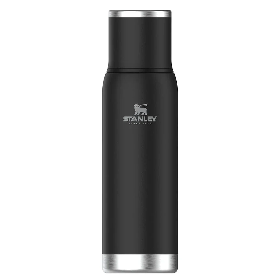 Stanley Adventure Vakuum-Isolierflasche 1 L schwarz