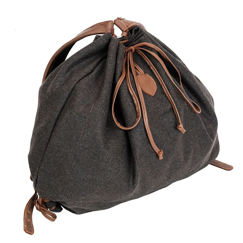 AKAH Gebirgsrucksack Loden + Elchleder