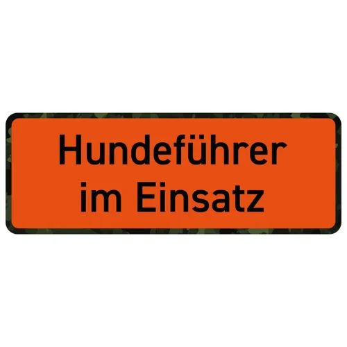 Jagd-Autoschild mit Magnet