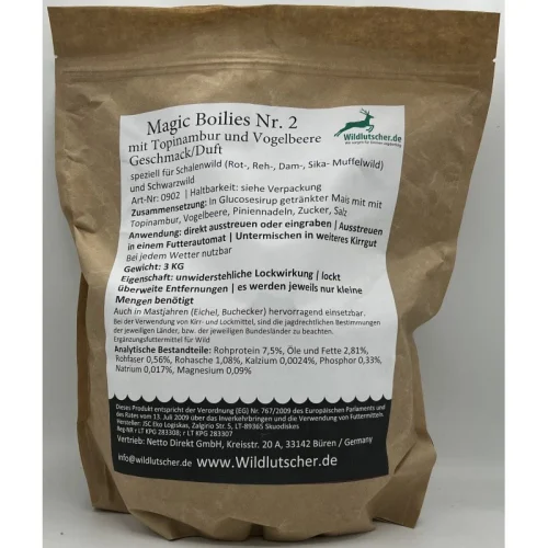 Wildlutscher Magic Boilies Nr.2 Topinambur